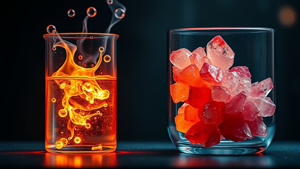 reaction speed vs energy favorability