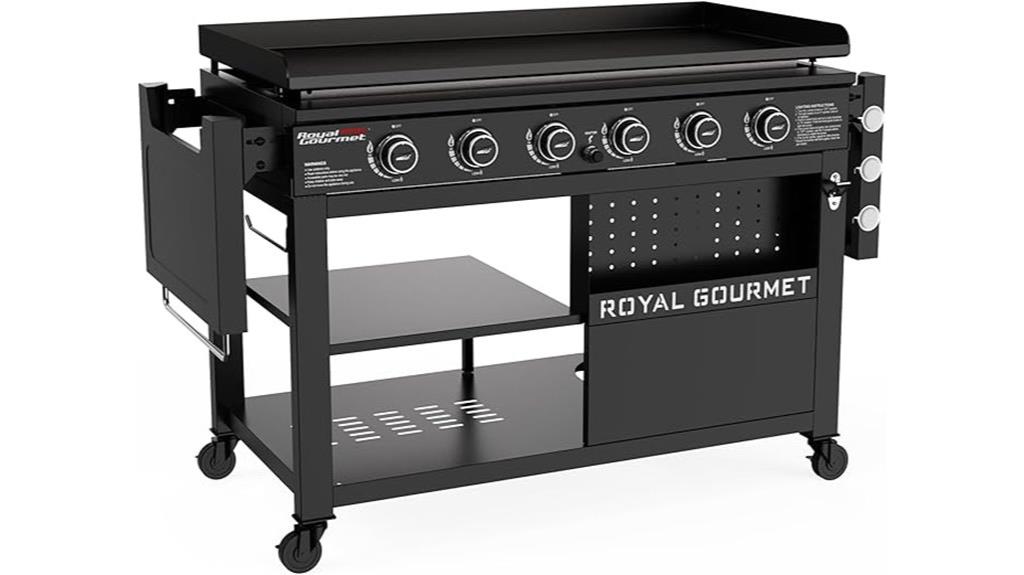 royal gourmet gas griddle