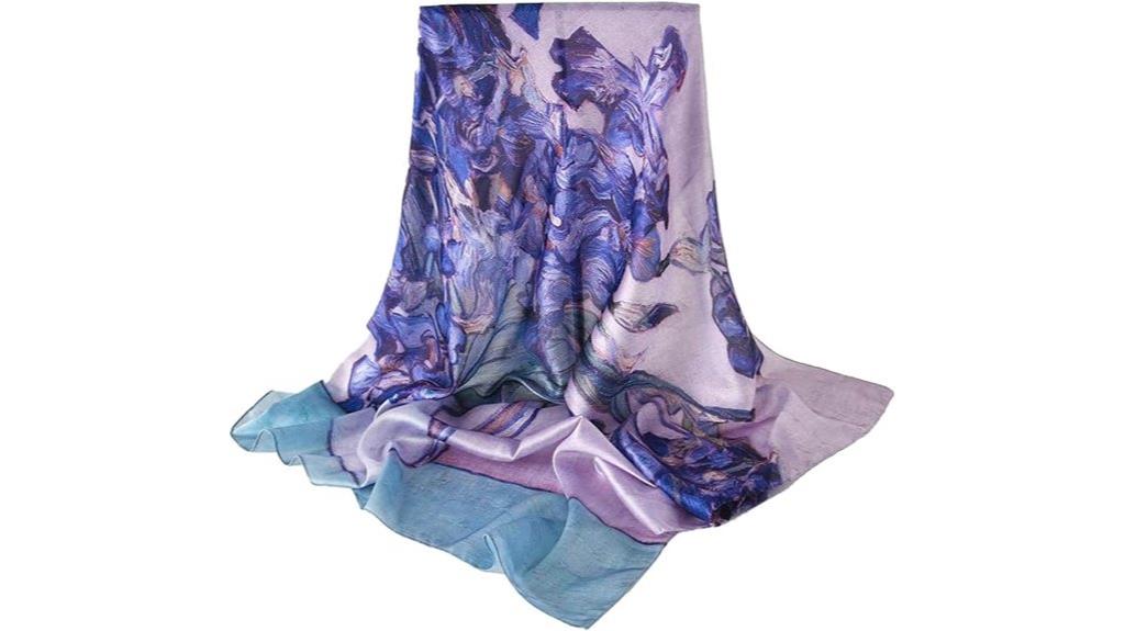 silk square scarf gift