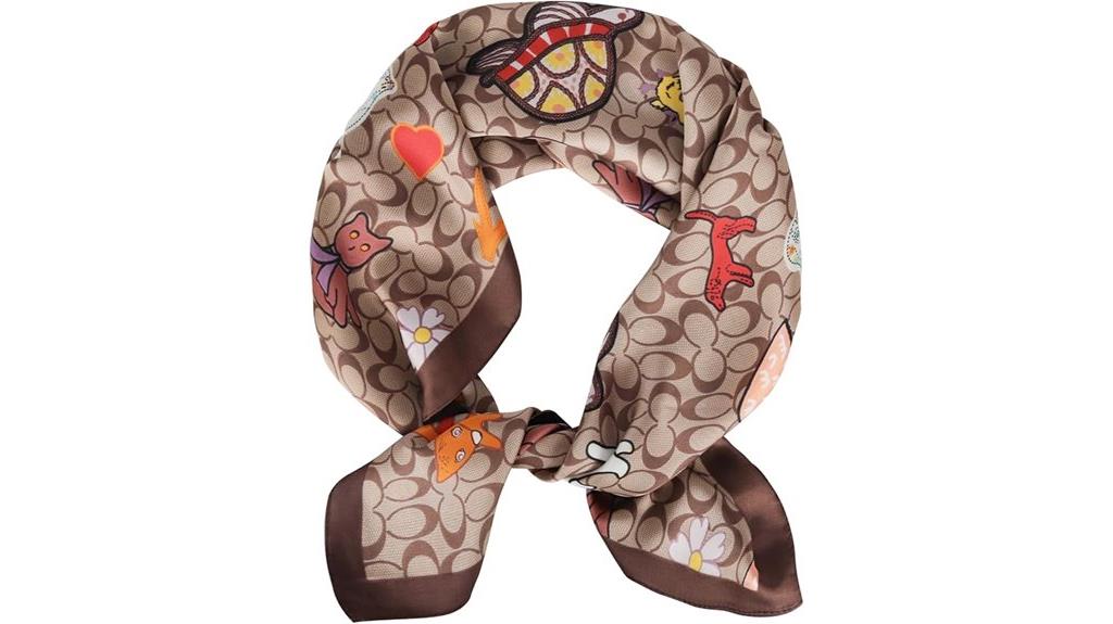 silky satin headscarf