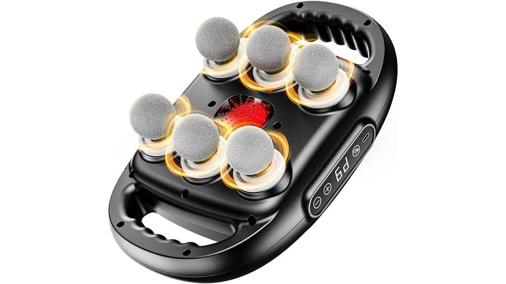 six head muscle massage gun