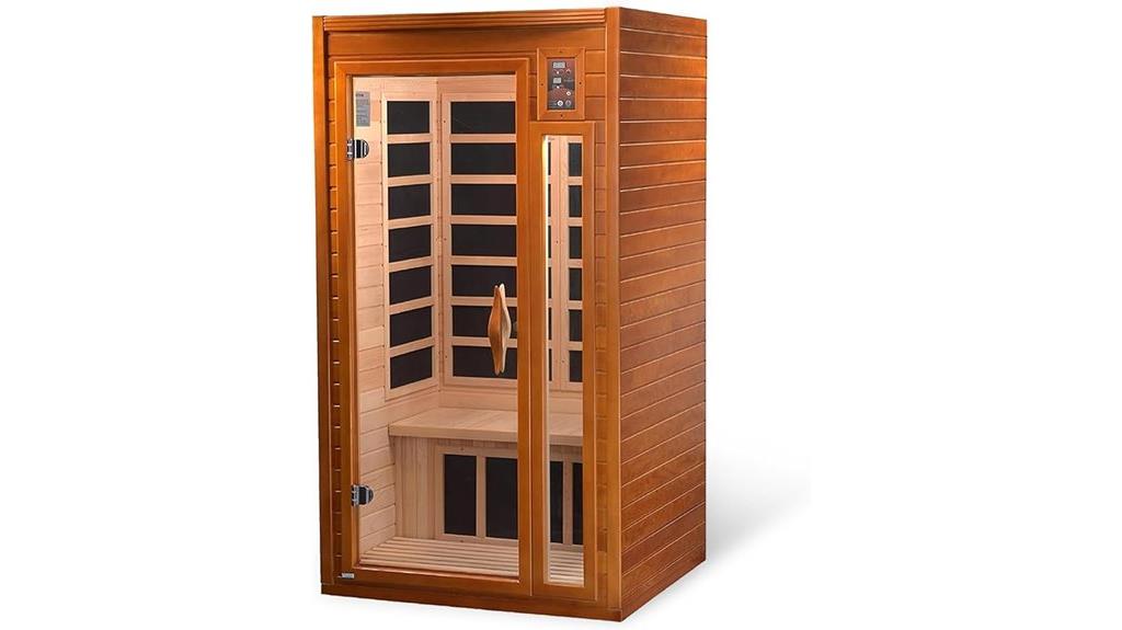 small low emf sauna