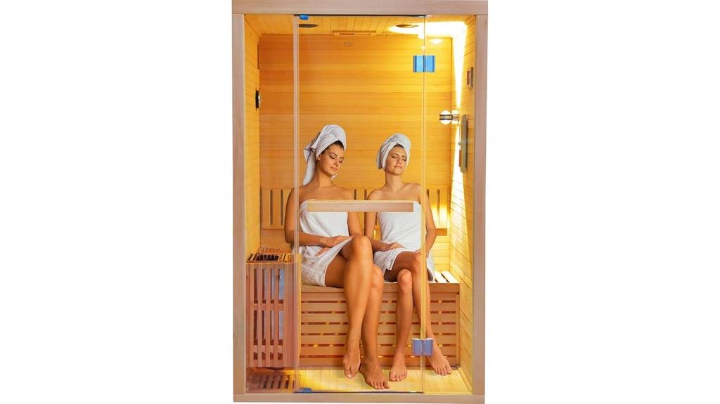 small shared sauna