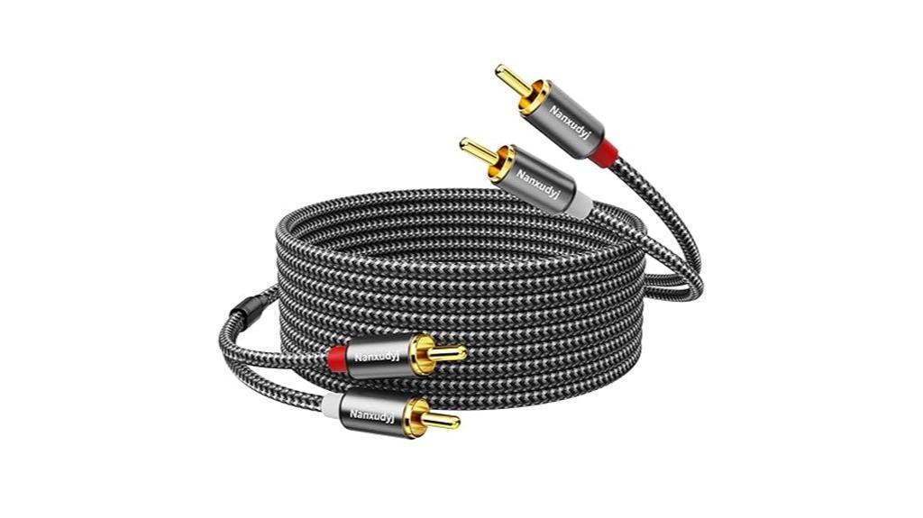 three foot rca stereo cable