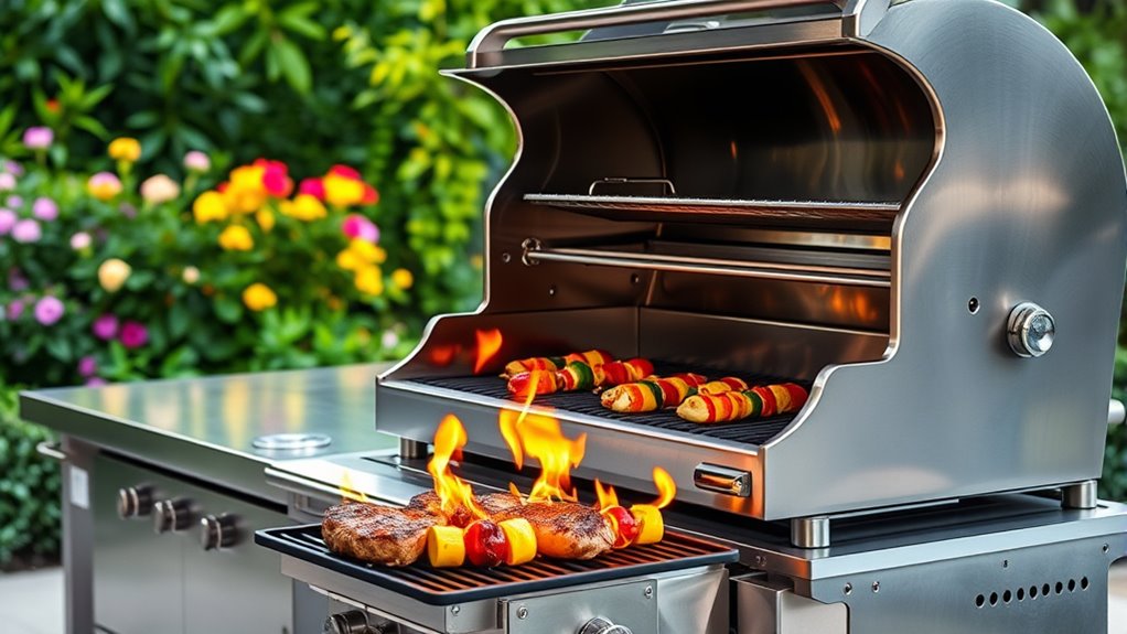 top gourmet outdoor grill selection