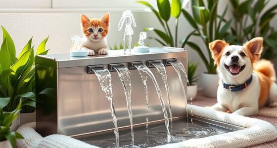 top luxury pet water fountains