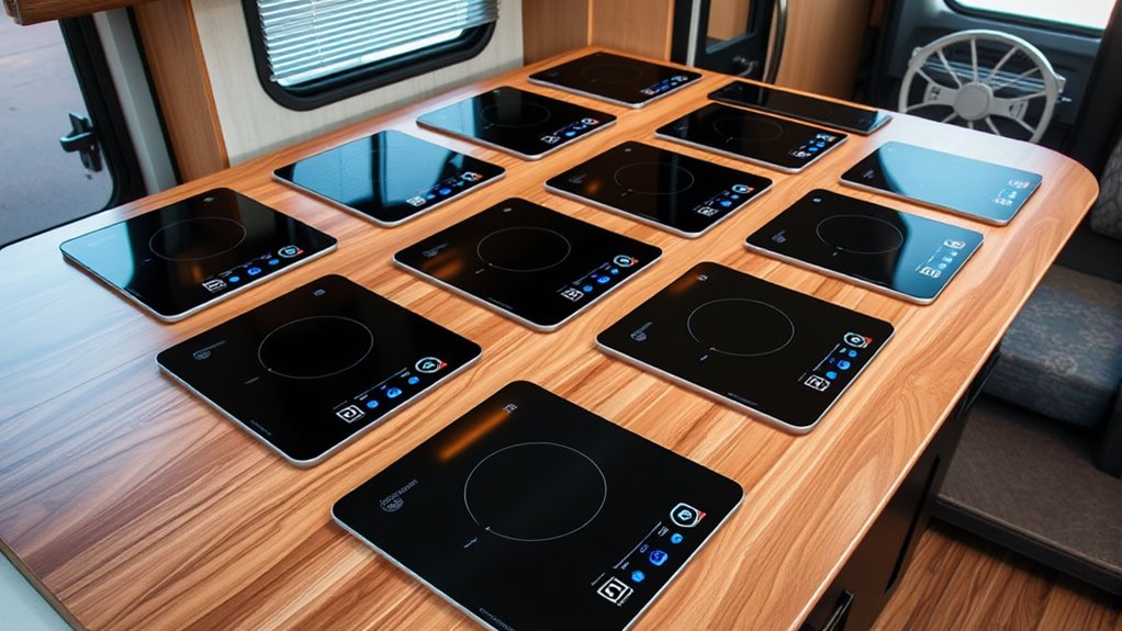 top rv and small kitchen induction cooktops