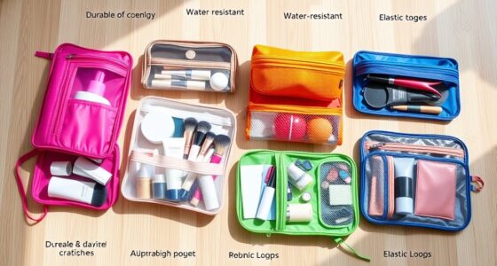 top travel toiletry organizers