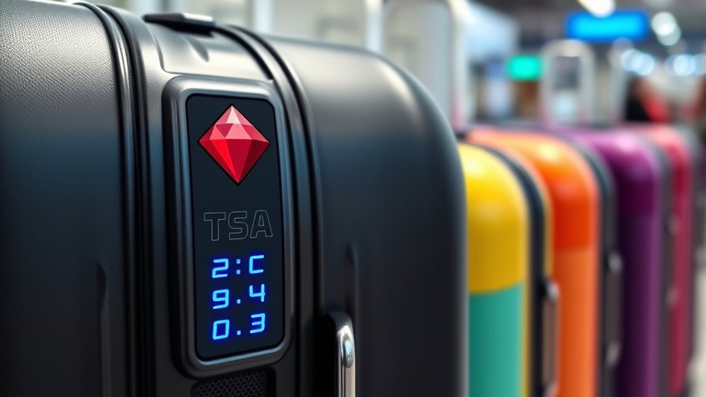 top tsa approved luggage locks