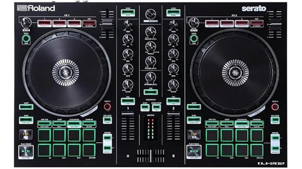two channel dj controller