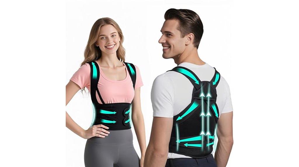 unisex back posture support