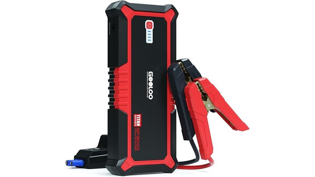 upgraded 3000a jump starter