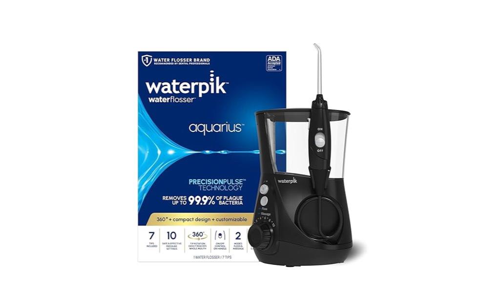 waterpik aquarius water flosser
