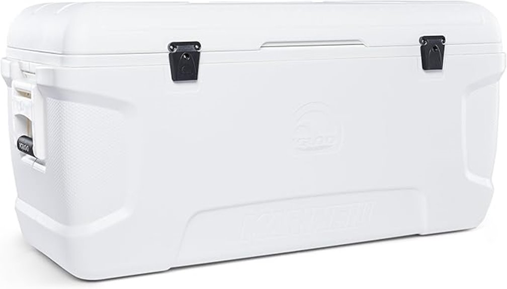 white marine polar cooler