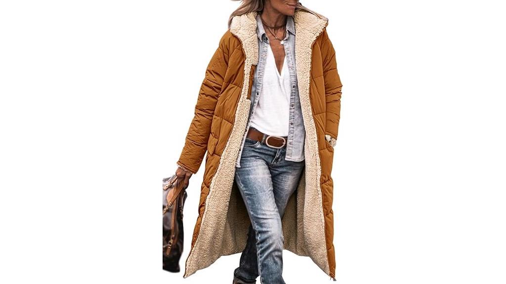 women s winter shearling coat