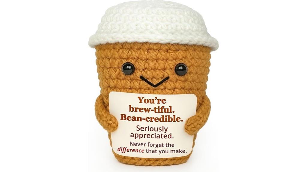 coffee themed handmade support