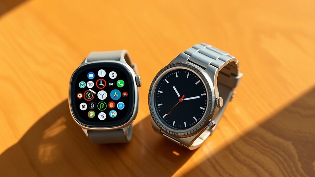 comparison of watch features