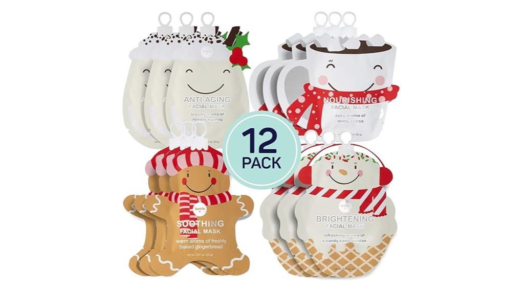 holiday facial mask bundle