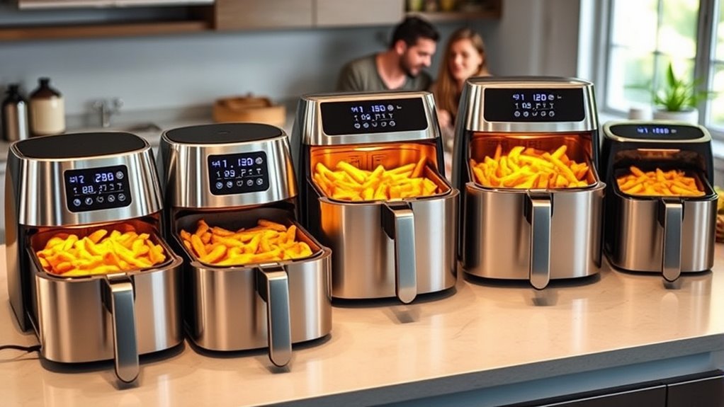 large family friendly air fryers