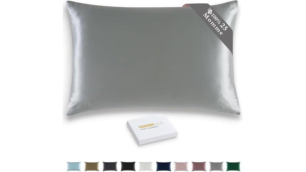 mulberry silk pillowcase standard