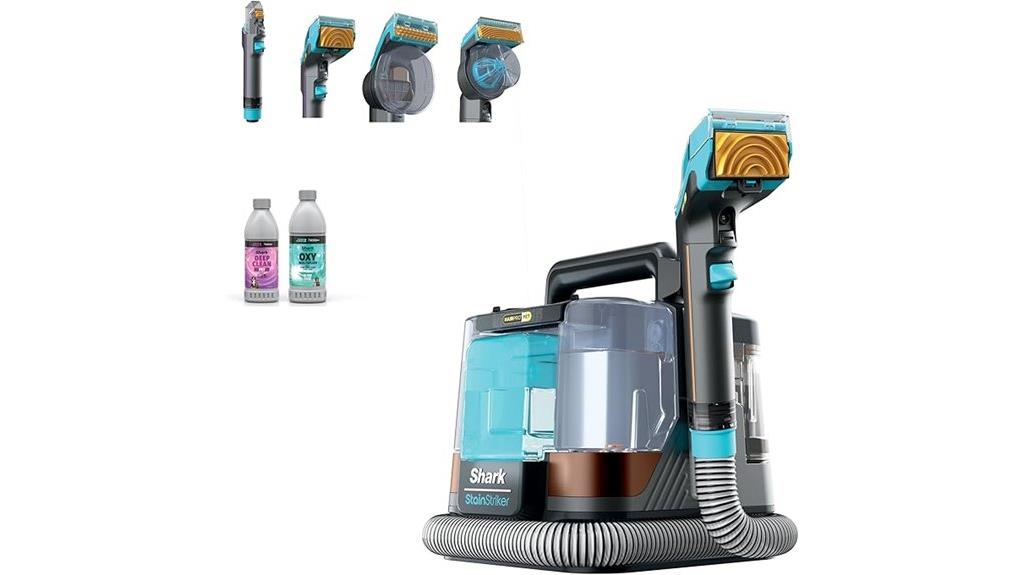 portable carpet cleaning device