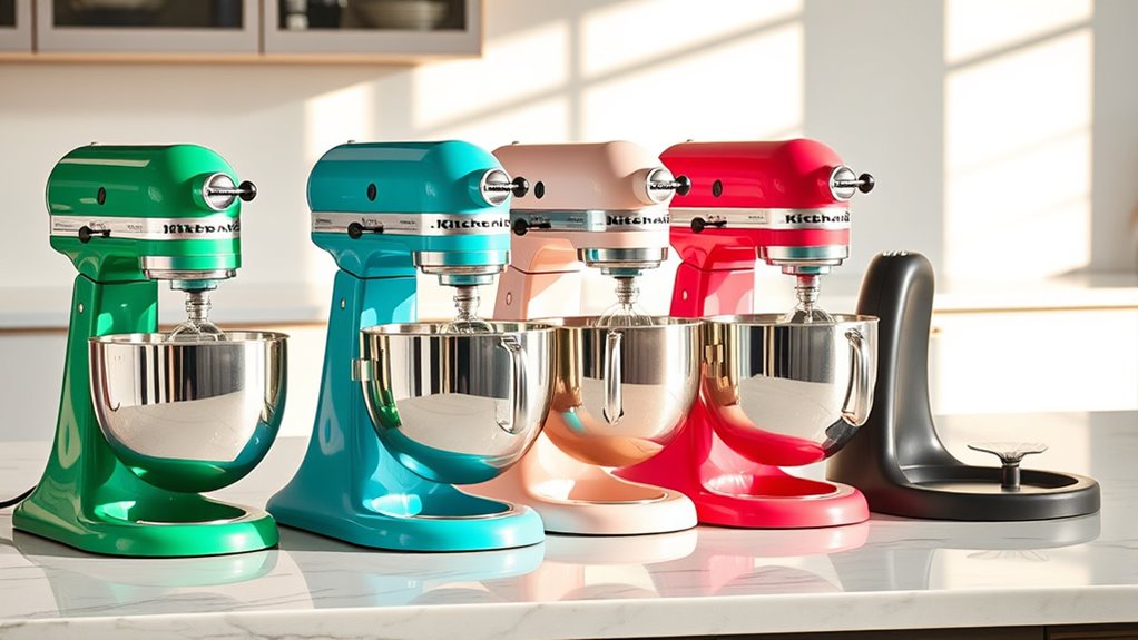 top colorful mixer choices