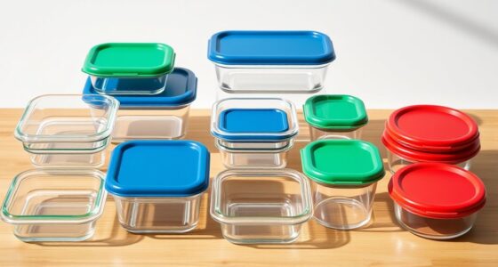 top durable glass meal containers