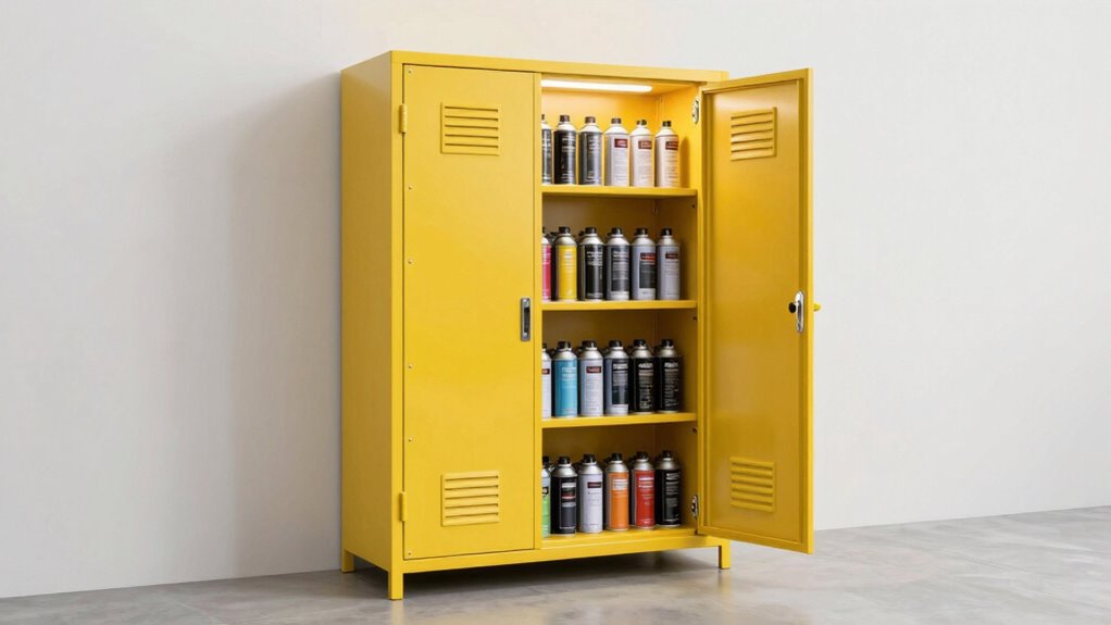 aerosol storage safety factors