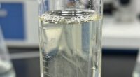 bubble interference increases turbidity