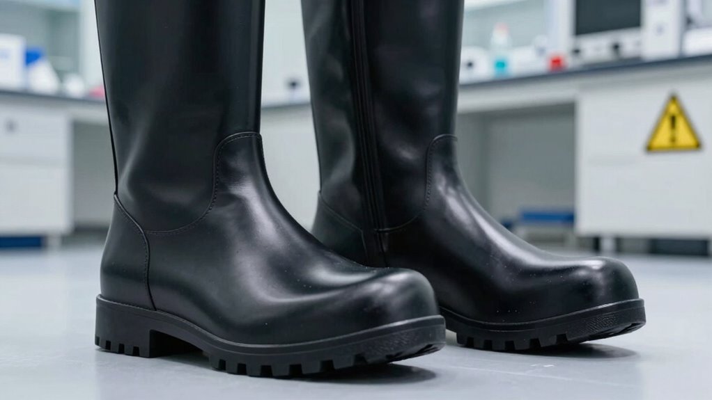 choosing safe lab footwear