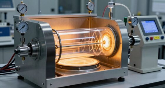 controlled atmosphere tube furnace