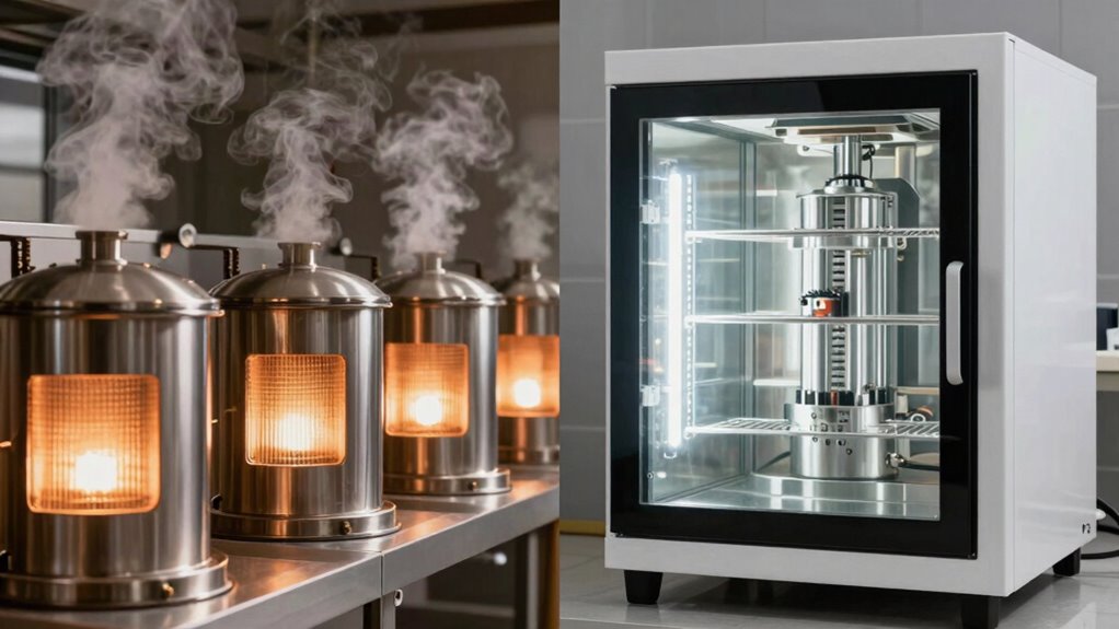 differences in drying methods