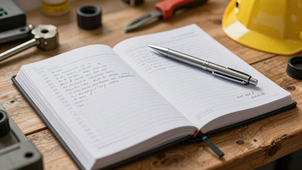 maintain detailed maintenance records