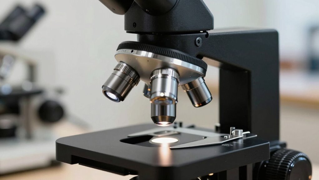 microscope features and ergonomics
