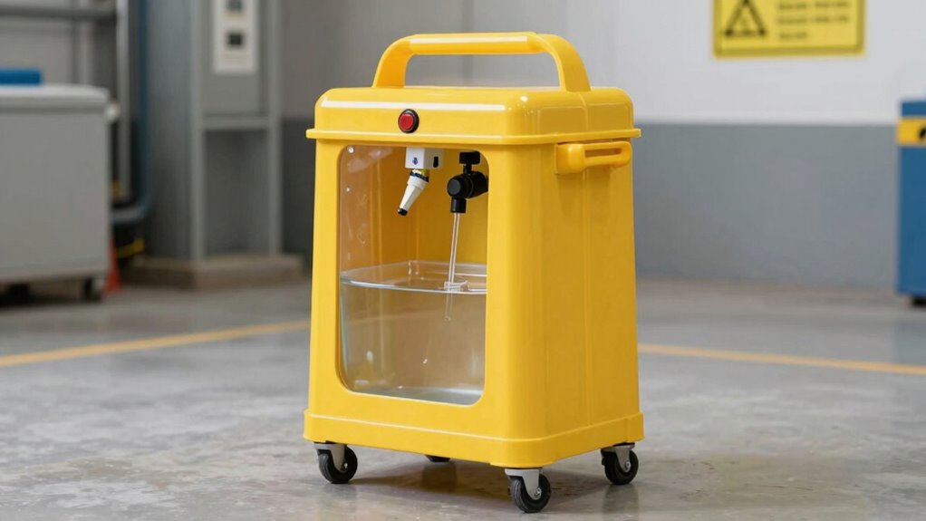 portable eyewash station considerations