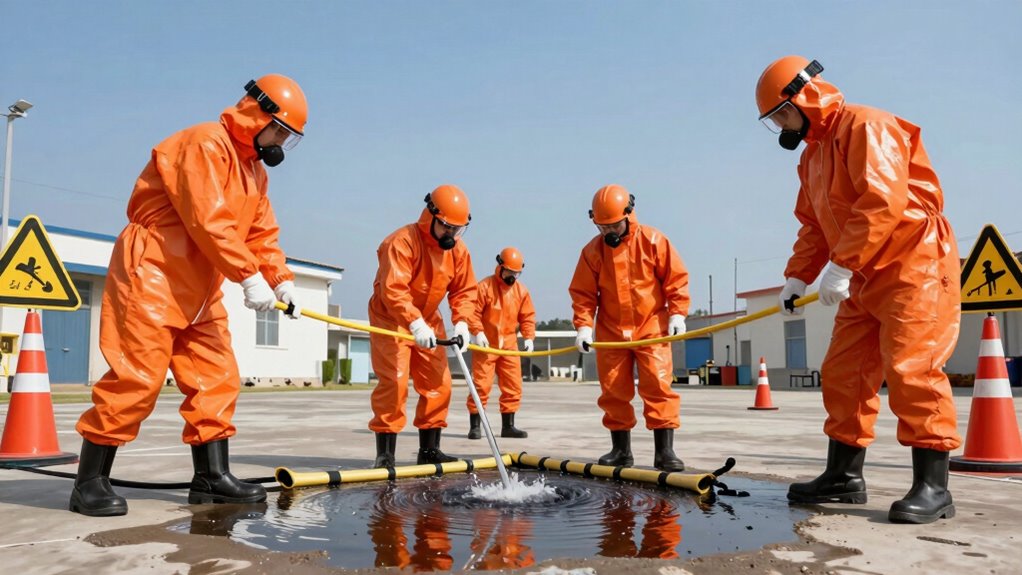 prepared spill response exercises