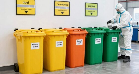proper solvent waste segregation