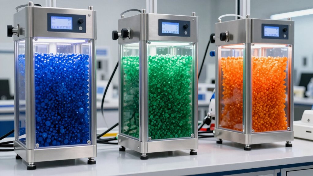 top deionization resin systems