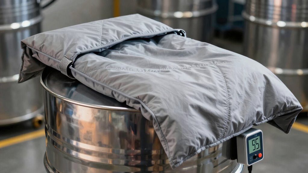 top drum heating blanket