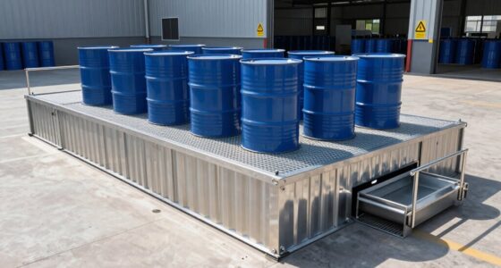 top drum spill containment platforms