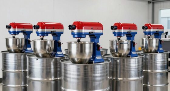 top entry drum mixers