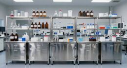 top heavy duty chemical shelves