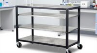 top heavy duty lab carts