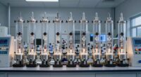 top lab scale glass reactors