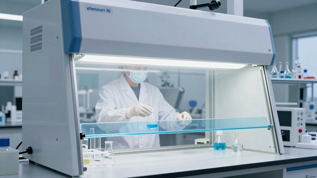 top laboratory laminar flow hoods
