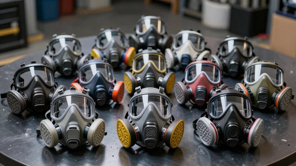 top solvent respiratory masks