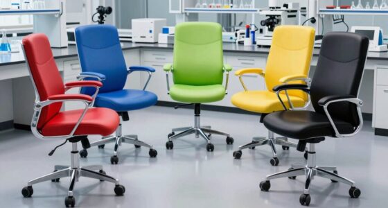 top spill resistant lab chairs