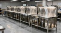 top stainless steel workbenches