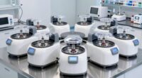 top swing out rotor centrifuges