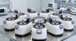 top swing out rotor centrifuges